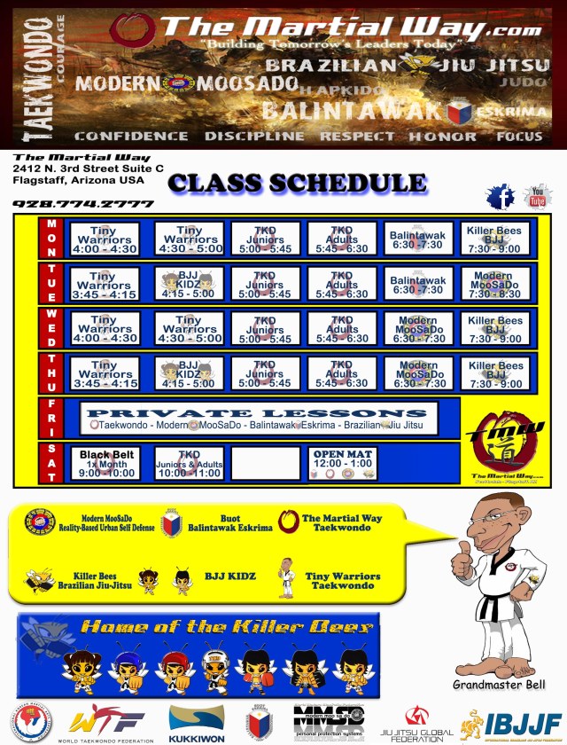 TMW schedule 2015A
